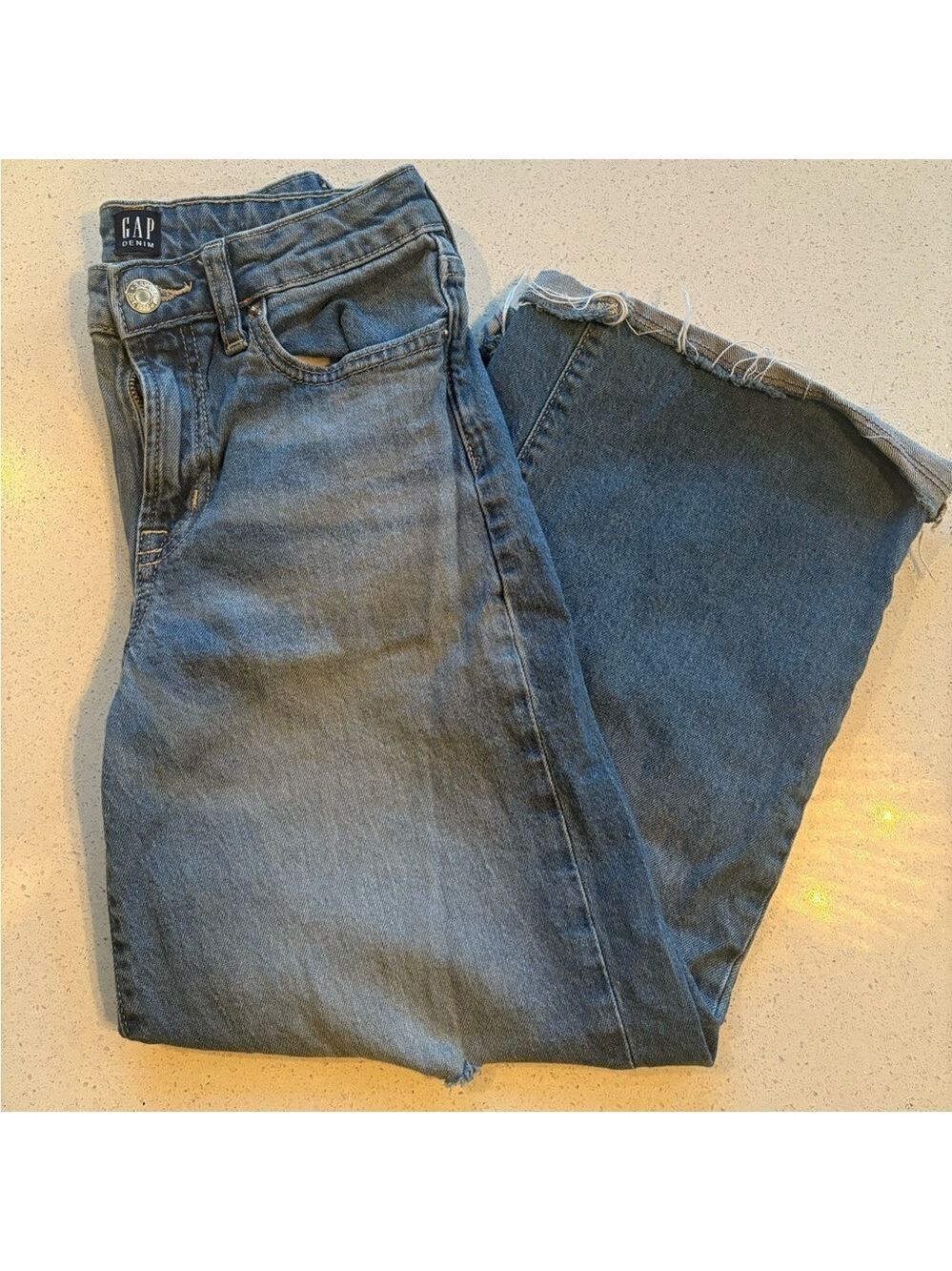 Gap wide leg Blue Denim Jeans